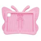 For iPad Pro 11 (2020 / 2018) Butterfly Bracket Style EVA Children Shockproof Protective Tablet Case(Pink) - 3