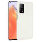 For Xiaomi Mi 10T / Mi 10T Pro Shockproof Crocodile Texture PC + PU Case(White) - 1