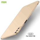 For vivo Y30 MOFI Frosted PC Ultra-thin Hard Case (Gold) - 1