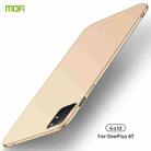 For OnePlus 8T MOFI Frosted PC Ultra-thin Hard Case (Gold) - 1