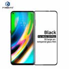For Motorola Moto G9 Plus PINWUYO 9H 3D Curved Full Screen Explosion-proof Tempered Glass Film(Black) - 1