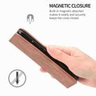 For iPhone 12 Pro Max Retro Skin Feel Business Magnetic Horizontal Flip Leather Case with Holder & Card Slots & Wallet & Photo Frame(Brwon) - 11
