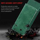 For iPhone 12 Pro Max Retro Skin Feel Business Magnetic Horizontal Flip Leather Case with Holder & Card Slots & Wallet & Photo Frame(Green) - 4