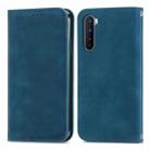 Retro Skin Feel Business Magnetic Horizontal Flip Leather Case With Holder & Card Slots & Wallet & Photo Frame For OnePlus Nord(Blue) - 1