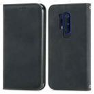 Retro Skin Feel Business Magnetic Horizontal Flip Leather Case With Holder & Card Slots & Wallet & Photo Frame For OnePlus 8 Pro(Black) - 1