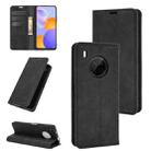 For Huawei Y9A / Enjoy 20 Plus 5G Retro-skin Business Magnetic Suction Leather Case with Holder & Card Slots & Wallet(Black) - 1