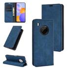 For Huawei Y9A / Enjoy 20 Plus 5G Retro-skin Business Magnetic Suction Leather Case with Holder & Card Slots & Wallet(Dark Blue) - 1