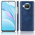 For Xiaomi Mi 10T Lite / Remi Note 9 Pro 5G Shockproof Litchi Texture PC + PU Case(Blue) - 1