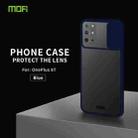 For OnePlus 8T MOFI Xing Dun SeriesTranslucent Frosted PC + TPU Privacy Anti-glare Shockproof All-inclusive Protective Case(Blue) - 1