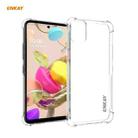 For LG K42 Hat-Prince ENKAY Clear TPU Shockproof Case Soft Anti-slip Cover - 1