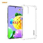 For LG K52 / Q52 / K62 / K62+ Hat-Prince ENKAY Clear TPU Shockproof Case Soft Anti-slip Cover - 1