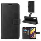 Retro Calf Pattern Buckle Horizontal Flip Leather Case with Holder & Card Slots & Wallet For LG K22(Black) - 1