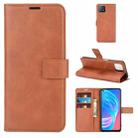 Retro Calf Pattern Buckle Horizontal Flip Leather Case with Holder & Card Slots & Wallet For OPPO A72 5G / A73 5G(Light Brown) - 1