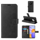 For Huawei Y9A / Enjoy 20 Plus Retro Calf Pattern Buckle Horizontal Flip Leather Case with Holder & Card Slots & Wallet(Black) - 1