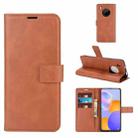 For Huawei Y9A / Enjoy 20 Plus Retro Calf Pattern Buckle Horizontal Flip Leather Case with Holder & Card Slots & Wallet(Light Brown) - 1