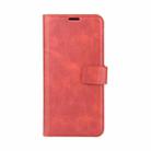For OnePlus Nord N10 5G Retro Calf Pattern Buckle Horizontal Flip Leather Case with Holder & Card Slots & Wallet(Red) - 2