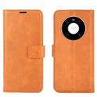 For Huawei Mate 40 Retro Calf Pattern Buckle Horizontal Flip Leather Case with Holder & Card Slots & Wallet(Yellow) - 3