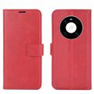 For Huawei Mate 40 Retro Calf Pattern Buckle Horizontal Flip Leather Case with Holder & Card Slots & Wallet(Red) - 3