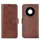 For Huawei Mate 40 Retro Calf Pattern Buckle Horizontal Flip Leather Case with Holder & Card Slots & Wallet(Dark Brown) - 3