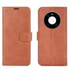 For Huawei Mate 40 Retro Calf Pattern Buckle Horizontal Flip Leather Case with Holder & Card Slots & Wallet(Light Brown) - 3