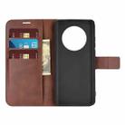 For Huawei Mate 40 Pro Retro Calf Pattern Buckle Horizontal Flip Leather Case with Holder & Card Slots & Wallet(Dark Brown) - 4