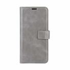 For Huawei Mate 40 Pro Retro Calf Pattern Buckle Horizontal Flip Leather Case with Holder & Card Slots & Wallet(Grey) - 2