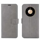 For Huawei Mate 40 Pro Retro Calf Pattern Buckle Horizontal Flip Leather Case with Holder & Card Slots & Wallet(Grey) - 3