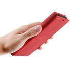 For Xiaomi Redmi Note 9 5G China Version Retro-skin Business Magnetic Suction Leather Case with Holder & Card Slots & Wallet(Red) - 8