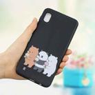Frosted Pattern TPU Protective Case for Galaxy A10(Three Little Bears) - 1