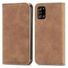 For Samsung Galaxy A32 5G Retro Skin Feel Business Magnetic Horizontal Flip Leather Case with Holder & Card Slots & Wallet & Photo Frame(Brown) - 1