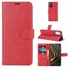 Retro Calf Pattern Buckle Horizontal Flip Leather Case with Holder & Card Slots & Wallet For Xiaomi POCO M3(Red) - 1