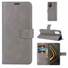 Retro Calf Pattern Buckle Horizontal Flip Leather Case with Holder & Card Slots & Wallet For Xiaomi POCO M3(Grey) - 1