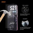 For Samsung Galaxy S21 5G 2pcs ENKAY Hat-Prince Full Glue 0.26mm 9H 2.5D Tempered Glass Full Coverage Film Support Fingerprint Unlock - 7