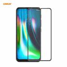 For Motorola Moto G9 / G9 Play ENKAY Hat-Prince Anti-drop Full Glue Tempered Glass Full Screen Film Anti-fall Protector - 1