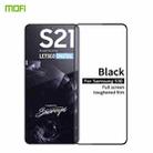 For Samsung Galaxy S21 5G MOFI 9H 2.5D Full Screen Tempered Glass Film(Black) - 1