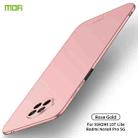 For Xiaomi Mi 10T Lite/NOTE9 PRO 5G MOFI Frosted PC Ultra-thin Hard C(Rose gold) - 1