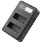 For Canon LP-E12 Smart LCD Display USB Dual-Channel Charger - 3
