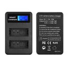 For Canon LP-E10 Smart LCD Display USB Dual-Channel Charger - 1
