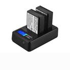 For Canon LP-E10 Smart LCD Display USB Dual-Channel Charger - 5