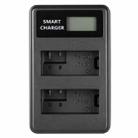 For Canon LP-E8 Smart LCD Display USB Dual-Channel Charger - 2