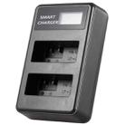 For Canon LP-E8 Smart LCD Display USB Dual-Channel Charger - 5