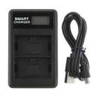 For Canon LP-E6 Smart LCD Display USB Dual-Channel Charger - 5