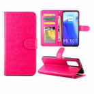 For Xiaomi Mi10T 5G/10T Pro 5G Crazy Horse Texture Leather Horizontal Flip Protective Case with Holder & Card Slots & Wallet & Photo Frame(Magenta) - 1