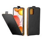 For Samsung Galaxy A42(5G) Business Style Vertical Flip TPU Leather Case  with Card Slot(Black) - 1