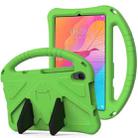 For Huawei MatePad T8 EVA Flat Anti Falling Protective Case Shell with Holder(Green) - 1