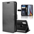 Crazy Horse Horizontal Flip PU Leather Case for OPPO Realme 3 Pro / Realme X Lite, with Wallet Holder & Card Slots & Photo Frame(Black) - 1