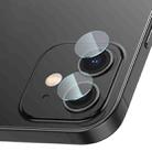 For iPhone 12 mocolo 0.15mm 9H 2.5D Round Edge Rear Camera Lens Tempered Glass Film(Clear) - 3