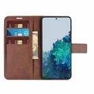 For Samsung Galaxy S21+ 5G Retro Calf Pattern Buckle Horizontal Flip Leather Case with Holder & Card Slots & Wallet (Dark Brown) - 4