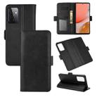 For Samsung Galaxy A72 5G / 4G Dual-side Magnetic Buckle Horizontal Flip Leather Case with Holder & Card Slots & Wallet(Black) - 1