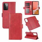 For Samsung Galaxy A72 5G / 4G Dual-side Magnetic Buckle Horizontal Flip Leather Case with Holder & Card Slots & Wallet(Red) - 1